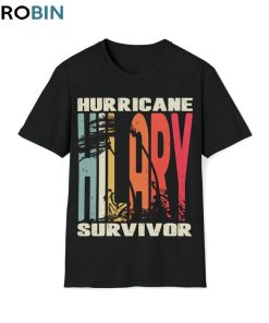 Hurricane Hilary Survivor Trendy Unisex Hoodie Long Sleeve