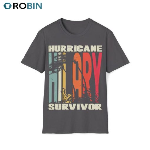 Hurricane Hilary Survivor Trendy Unisex Hoodie Long Sleeve