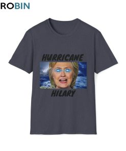 Hurricane Hilary Trendy Shirt, Vintage Unisex Hoodie Long Sleeve