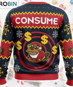 Hypnotoad Consume Futurama Ugly Christmas Sweater