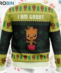I am Grootmas Guardians of the Galaxy Marvel Ugly Christmas Sweater