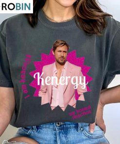 I Am Kenough Cute Shirt, Barbi Movie Cool Design Long Sleeve Tee Tops