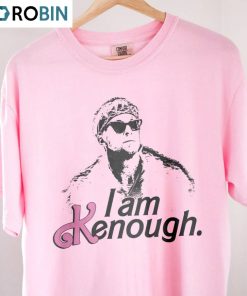 I Am Kenough Unique Shirt , Barbenheimer Short Sleeve Hoodie For Movie Lovers