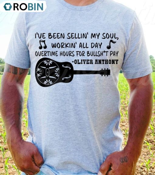 I Ve Been Sellin My Soul Shirt, Rich Men North Of Richmond Unisex T-shirt Crewneck