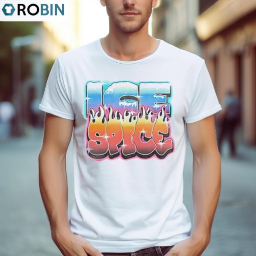 Ice Spice Graffiti Logo Shirt, Hoodie, Ladies Tee