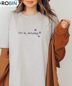 I’m Bi Actually Nick Nelson Heartstopper Shirt, Bisexual Pride Unisex Hoodie Crewneck I’m Bi Actually Nick Nelson Heartstopper Shirt, Bisexual Pride Unisex Hoodie Crewneck