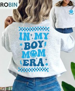 In My Boy Mom Era Cute Shirt, Boy Mom Club Unisex Shirt