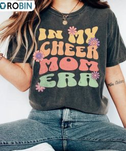 In My Cheer Mom Era Trendy Long Sleeve Crewneck