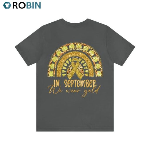 In September We Wear Gold Pediatric Sweatshirt T-shirt