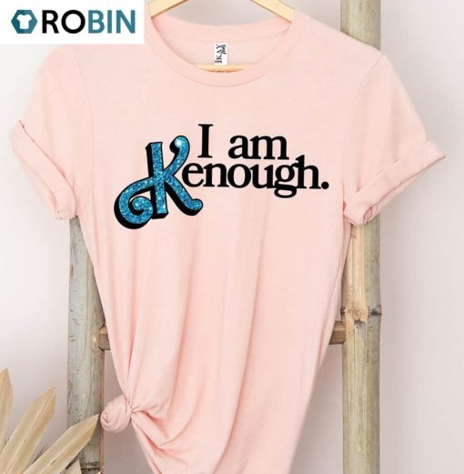 Inspirational I Am Kenough Shirt, Vintage Long Sleeve Hoodie For Boyfriend