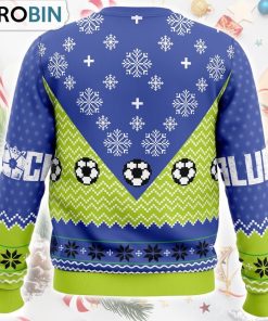 Isagi Yochi Blue Lock Ugly Christmas Sweater
