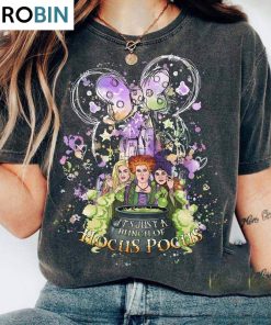 It’s Just A Bunch Of Hocus Pocus Shirt, Creative Tarot Card Halloween Crewneck Tee Tops