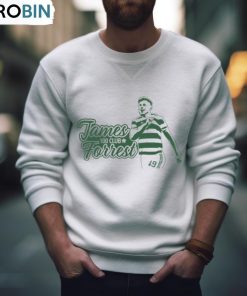 James Forrest Glasgow Celtic 100 Club Shirt, Hoodie, Ladies Tee