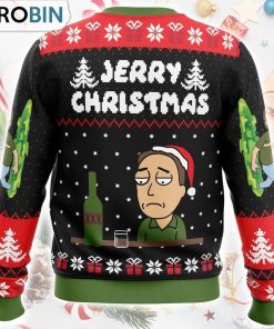 Jerry Christmas Rick and Morty Ugly Christmas Sweater