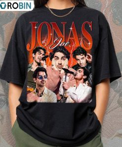 Joe Jonas Vintage Shirt, Movie Trendy Long Sleeve Unisex Hoodie