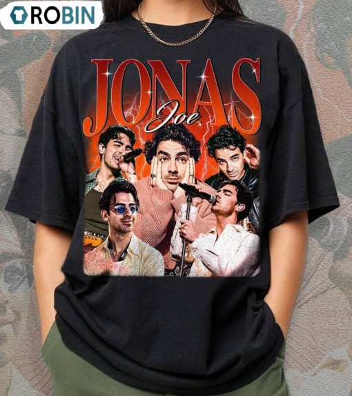 Joe Jonas Vintage Shirt, Movie Trendy Long Sleeve Unisex Hoodie