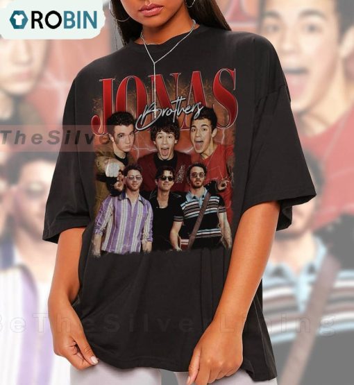 Jonas Brother Vintage Shirt, Joe Jonas Unisex Shirt