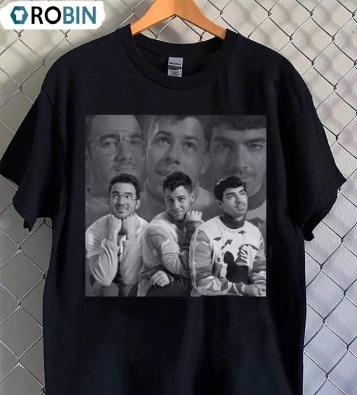 Jonas Brothers Shirt, Jonas Brothers Concert 2023 Retro Long Sleeve Unisex Hoodie