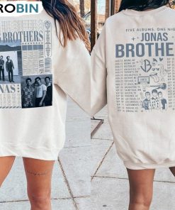 Jonas Brothers Trendy Shirt, Brothers Tour 2023 Crewneck Unisex Hoodie