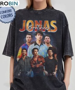 Jonas Brothers Vintage Shirt, Jonas Tour Tee Tops Unisex Hoodie Jonas Brothers Vintage Shirt, Jonas Tour Tee Tops Unisex Hoodie