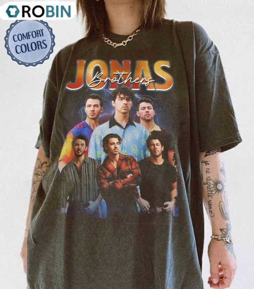 Jonas Brothers Vintage Shirt, Jonas Tour Tee Tops Unisex Hoodie