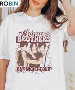 Jonas Brothers Vintage Shirt, Retro Music Short Sleeve Unisex Hoodie Jonas Brothers Vintage Shirt, Retro Music Short Sleeve Unisex Hoodie
