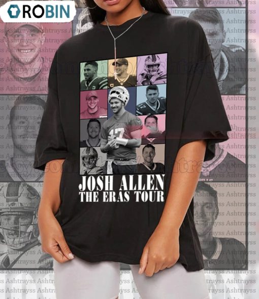 Josh Allen The Eras Tour Vintage Unisex T-shirt Long Sleeve