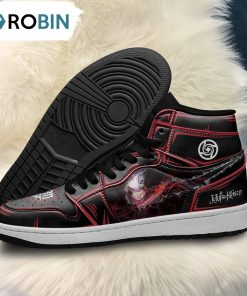 Jujutsu Kaisen Satoru Gojo Jordan 1 High Sneakers, Custom Anime Shoes