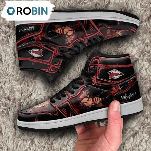 Jujutsu Kaisen Yuji Itadori Jordan 1 High Sneakers, Custom Anime Shoes