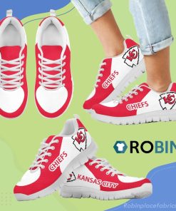 Kansas City Chiefs Top Logo Breathable Running Sneaker