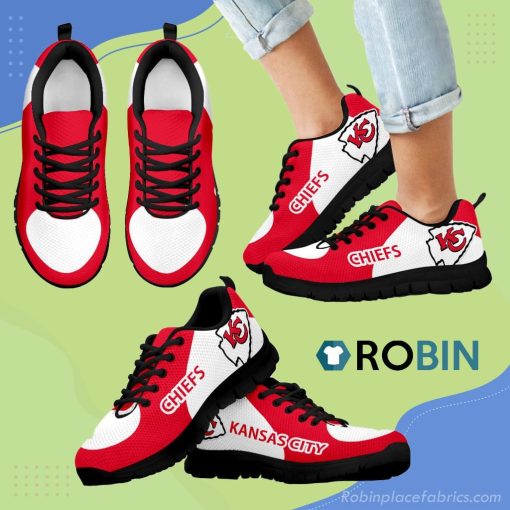 Kansas City Chiefs Top Logo Breathable Running Sneaker