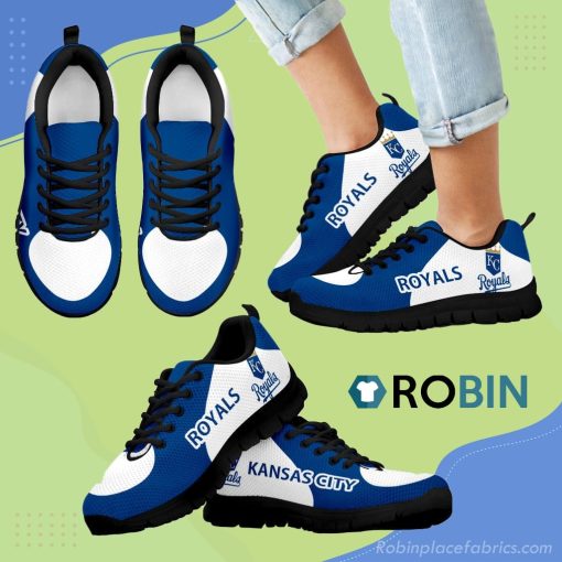 Kansas City Royals Top Logo Breathable Running Sneaker