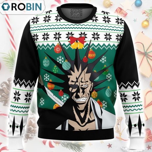 Kenpachi Zaraki Bleach Ugly Christmas Sweater