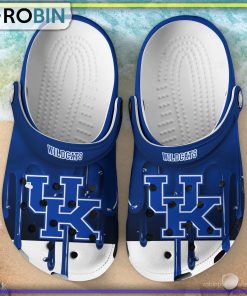 Kentucky Wildcats 3D Melting Paint Printed Crocs Shoes