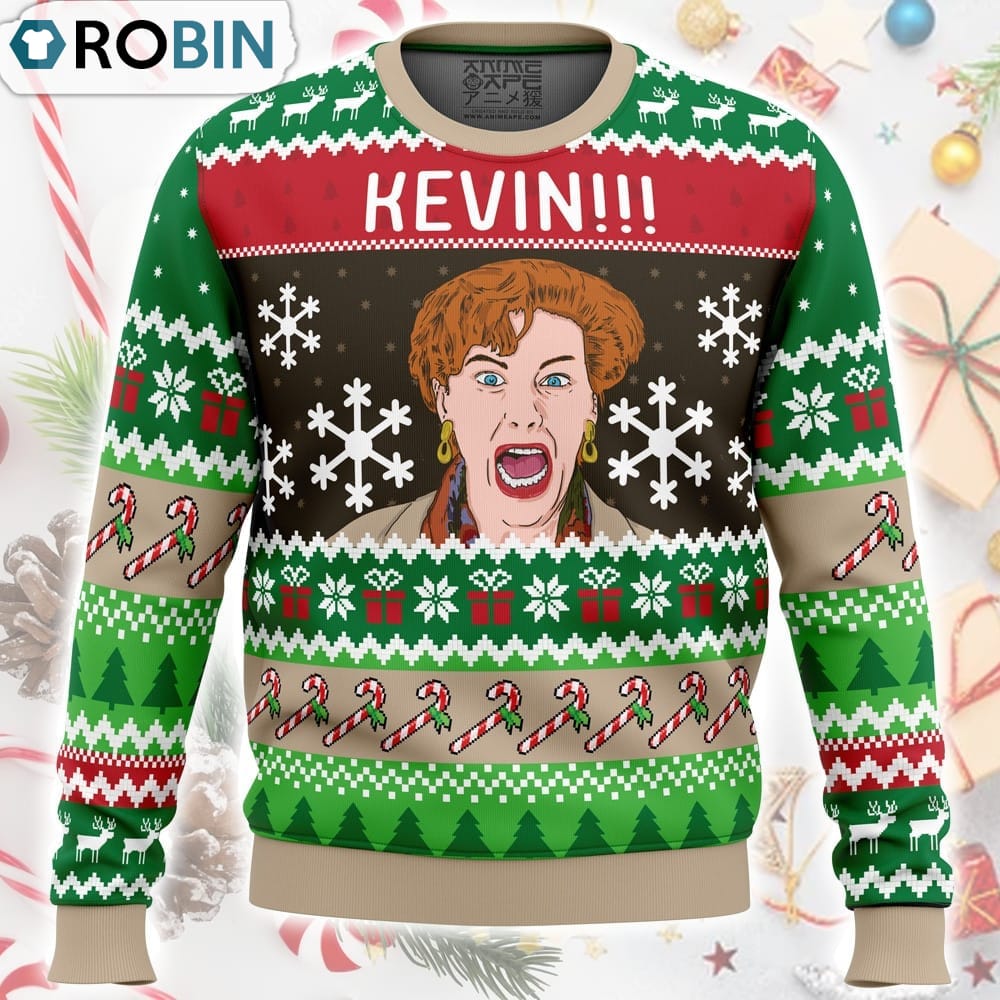 Kevin!!! Home Alone Ugly Christmas Sweater RobinPlaceFabrics