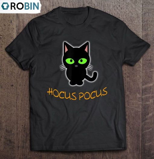 Kids Halloween Hocus Pocus – Boys & Girls Cat Unisex Shirt