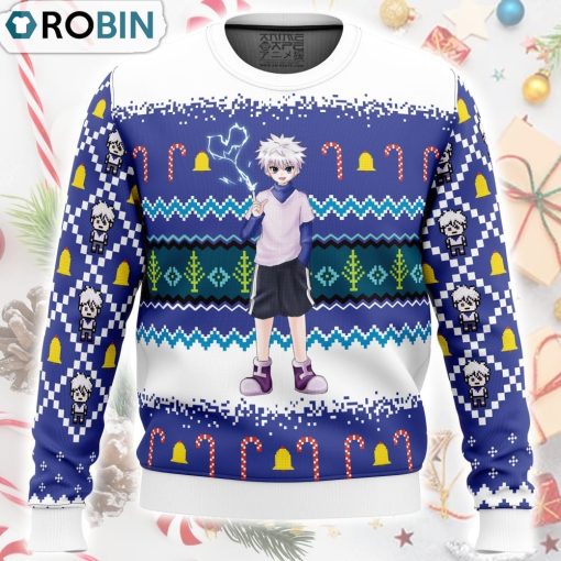 Killua Zoldyck Hunter X Hunter Ugly Christmas Sweater