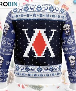 Killua Zoldyck v2 Hunter X Hunter Ugly Christmas Sweater