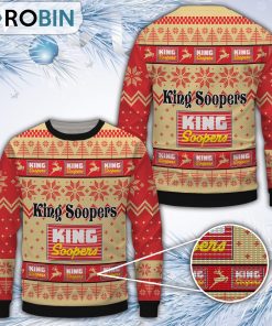 King Soopers Merry Christmas All Over Print Ugly Sweater