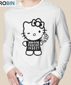 Kitty Death To The Fascist Insect Shirt Kitty Death To The Fascist Insect Shirt