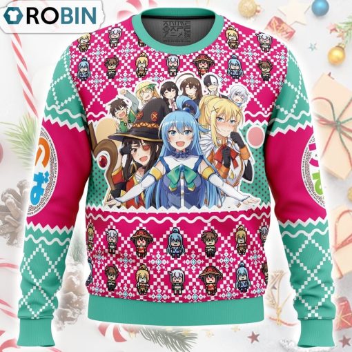 KonoSuba Ugly Christmas Sweater