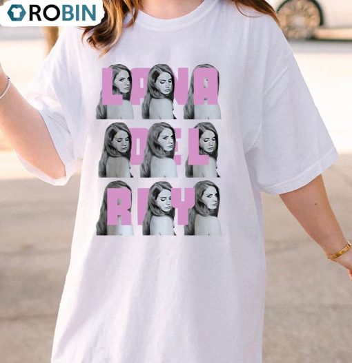 Lana Del Rey Trendy Shirt, Vintage Vinyl Unisex Hoodie Long Sleeve