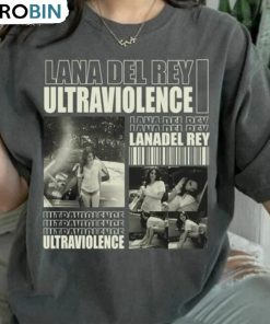 Lana Del Rey Vintage Shirt, Ultraviolence Sweater Short Sleeve