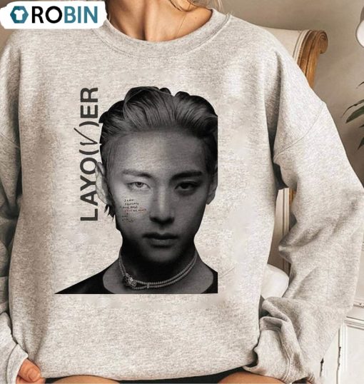 Layover Album Trendy Shirt, Bts V Love Me Again Short Sleeve Unisex T-shirt