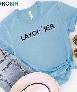 Layover Album Vintage Design Shirt, Kim Taehyung Yeontan Unisex T-shirt Crewneck