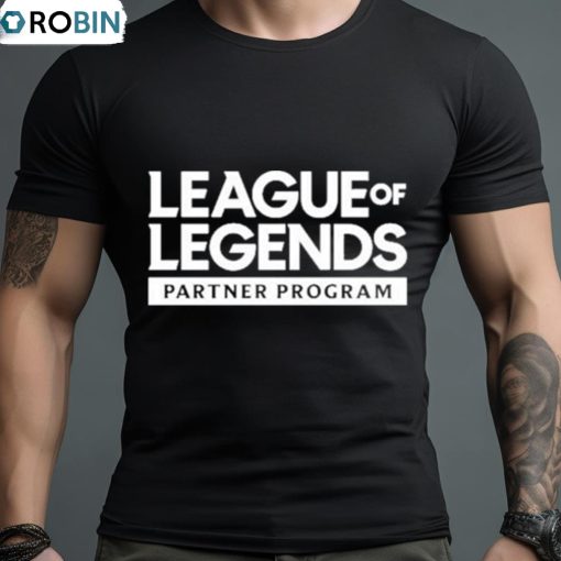 League Of Legends Partner Program Logo Shirt