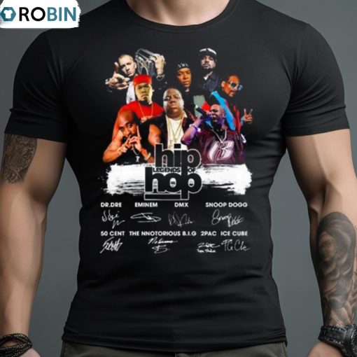 Legends Of Hip Hop Halftime Show Signatures 2023 Shirt