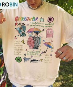 Lgbtq Heartstopper Season 2 Shirt, Nick And Charlie Lgbt Trendy Long Sleeve Short Sleeve
