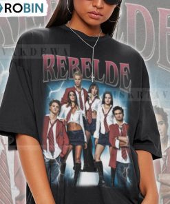 Limited Rebelde Shirt, Vintage Design Unisex Shirt