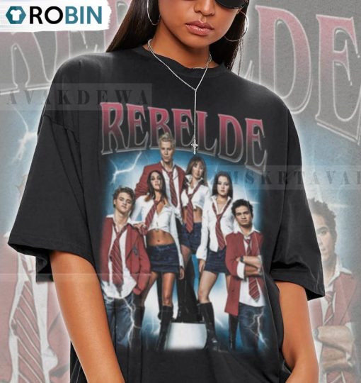 Limited Rebelde Shirt, Vintage Design Unisex Shirt